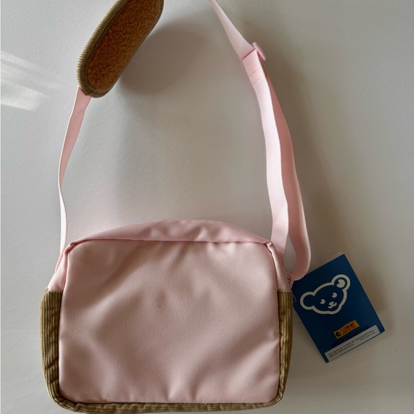 Steiff Purse Teddy Bear Padded Pink - Picture 2 of 10